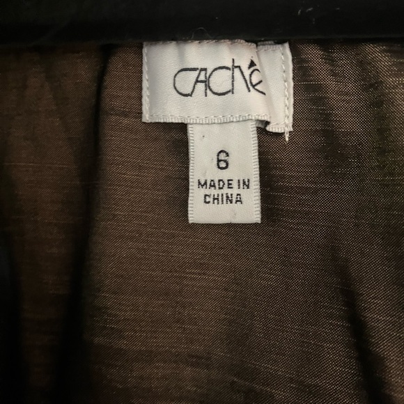 Caché Chocolate Brown Formals Cocktail Dress - Picture 3 of 5